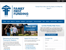 Tablet Screenshot of fam1fund.com